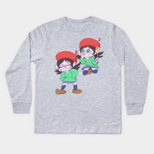 Adeleine All The Time Kids Long Sleeve T-Shirt